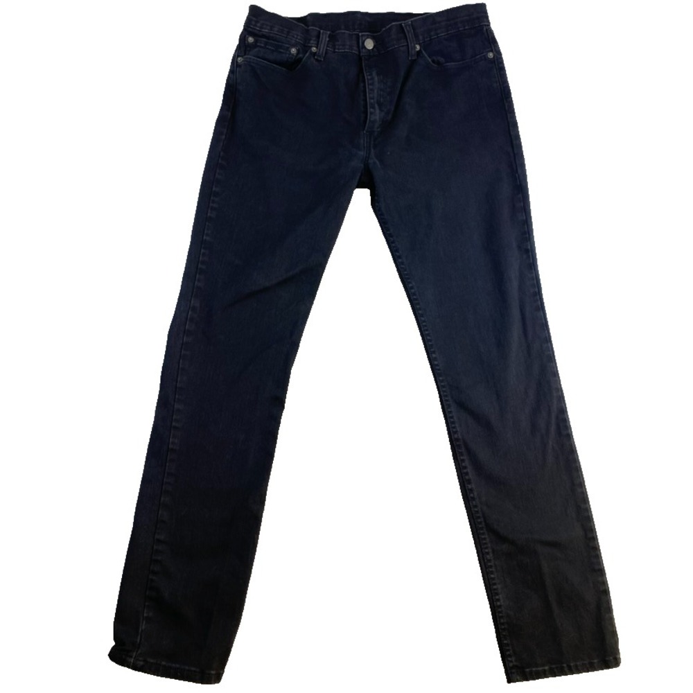 Levi's 511 Jeans Men Sz 36x34 (actual 35x33) Black Slim Fit